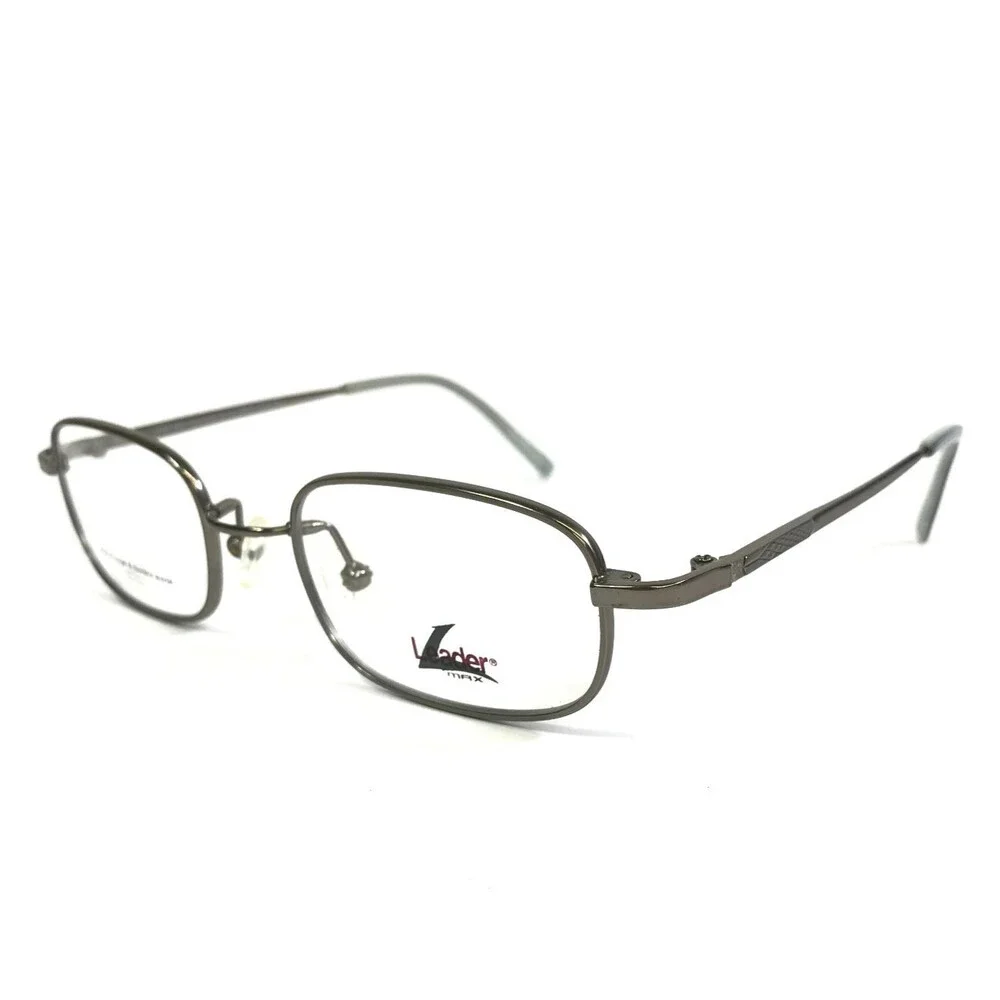 Leader Kids Safety Eyeglasses Frames LeaderMax LM203 Dark Gunmetal 46-19-125